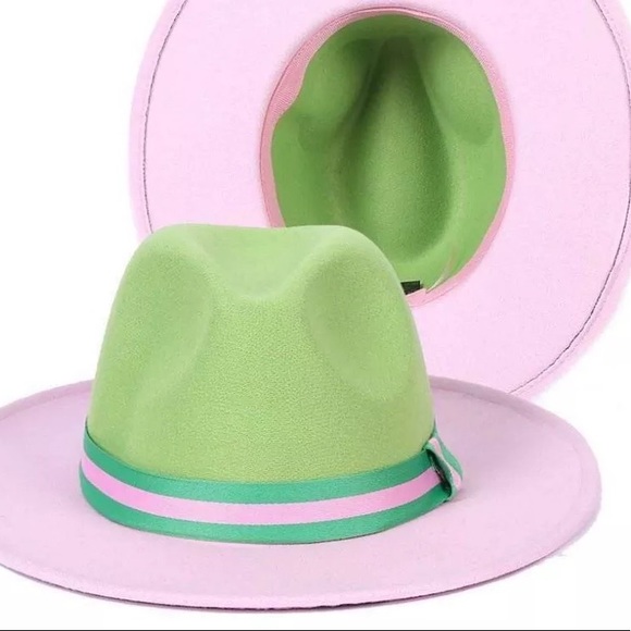 Solid fedora hats for sale size M/L material 25% polyester 75% cotton - Picture 2 of 4